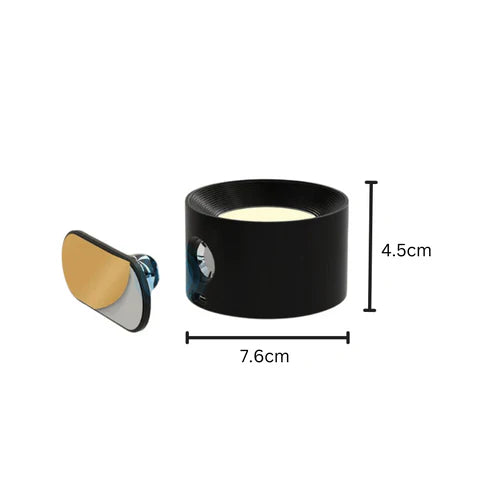 Wiederaufladbare LED-Wandleuchte mit 360°-Schwenkkopf – Touch-Bedienung, Keine Verkabelung