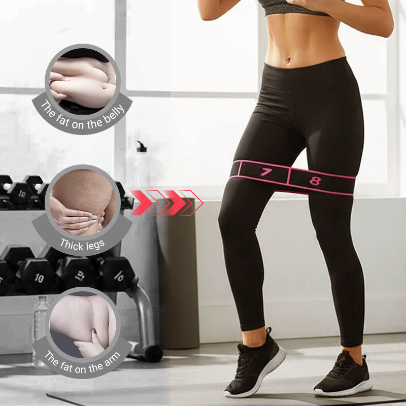 Verstellbares Widerstandsband mit 8 Segmenten – für Dehnen und Krafttraining