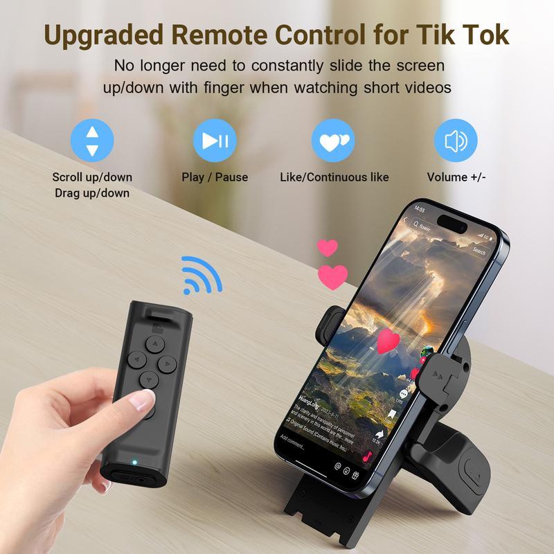 Smartphone-Griff mit Bluetooth-Fernauslöser – Verwacklungsfreie Aufnahmen