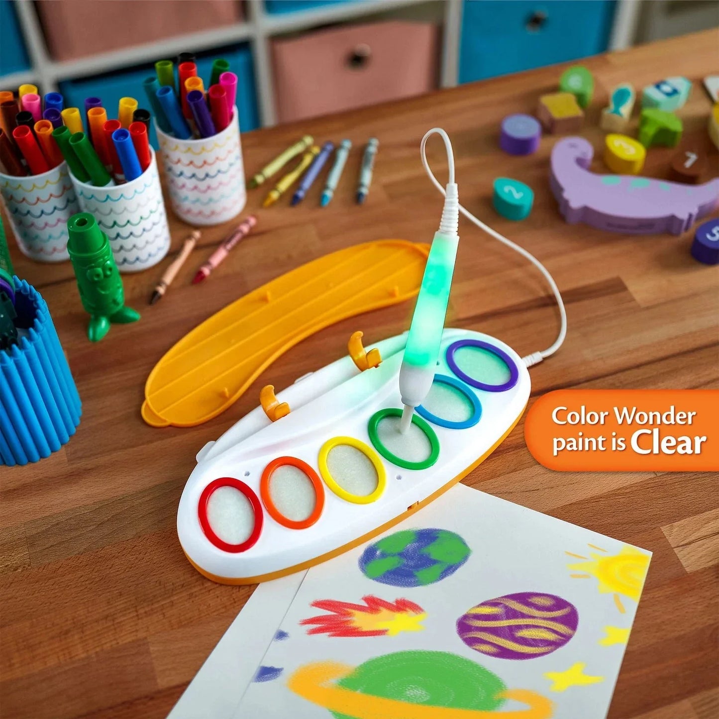 Wasserfarben-Set für Kinder – Färbt nur spezielles Papier