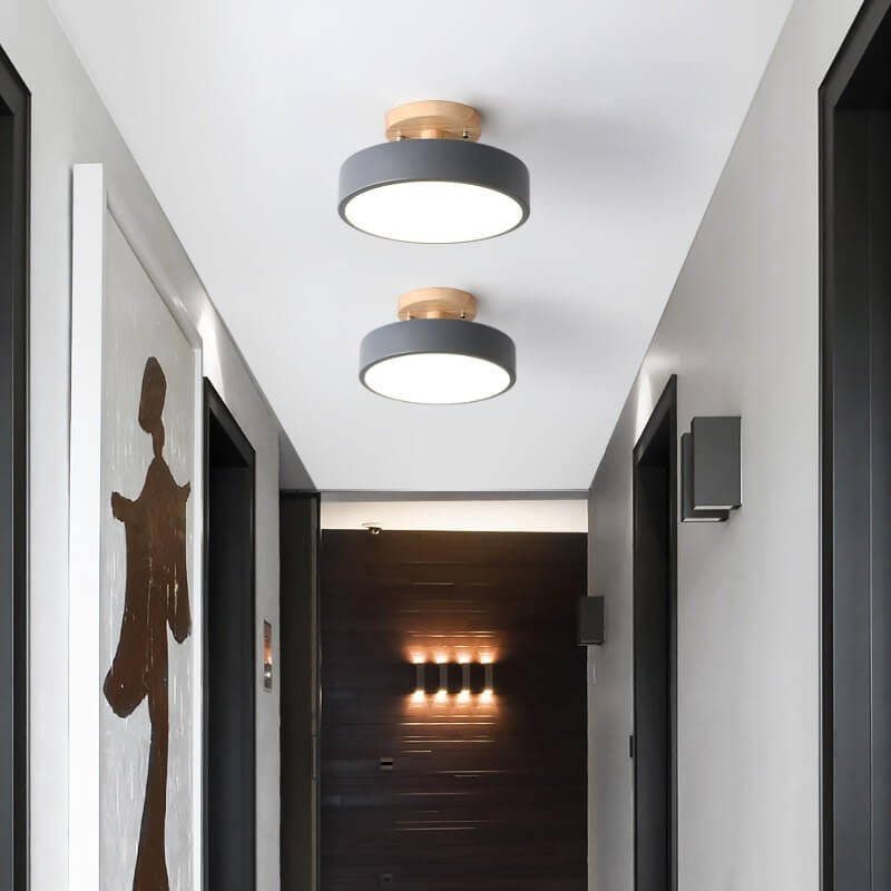 Runde LED-Deckenleuchte