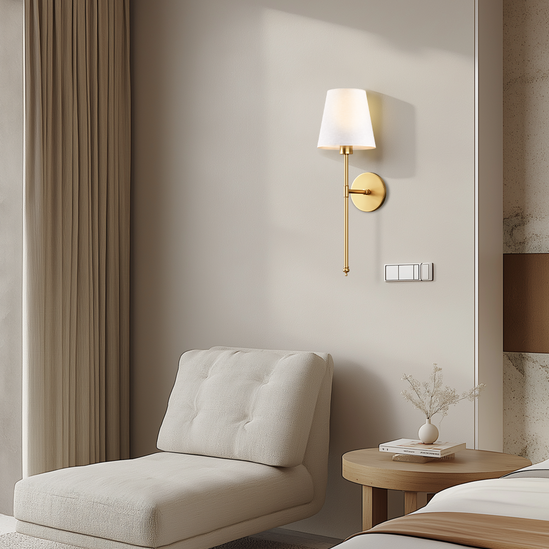 Kabellose Wandlampe mit Fernbedienung – Ohne Bohren