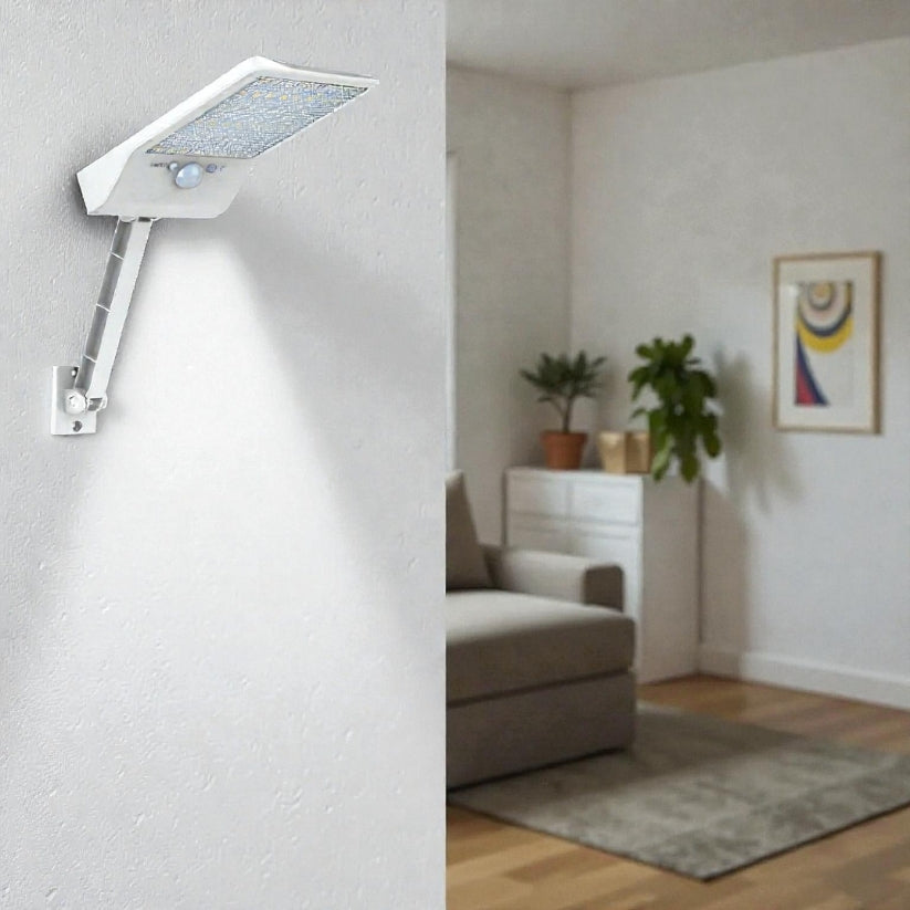 Solar-LED-Wandleuchte mit Bewegungsmelder – Automatische Außenbeleuchtung