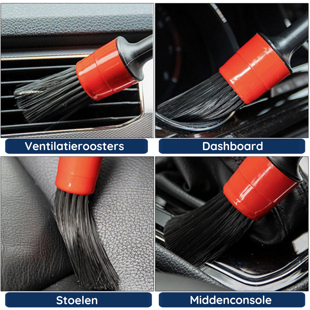 Auto-Detailing-Pinsel-Set – Kommt in jeden Winkel (7er-Set)