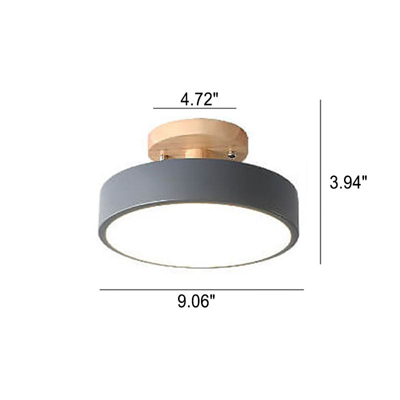 Runde LED-Deckenleuchte
