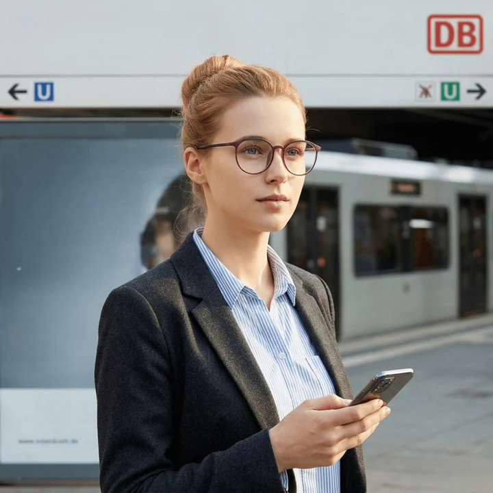 Runde Blaulichtfilter-Brille – Klare Sicht den ganzen Tag