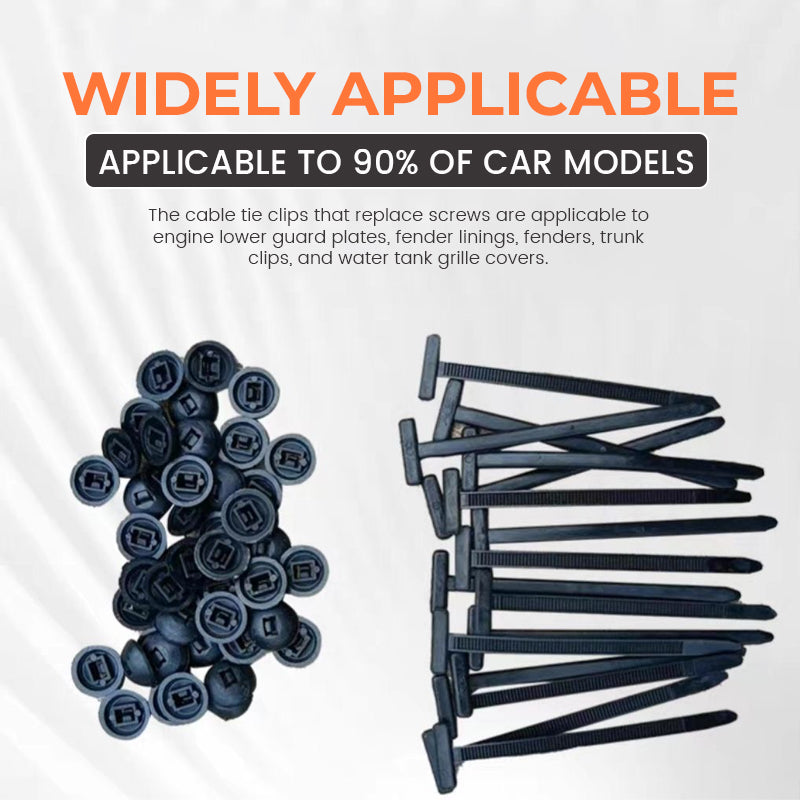 Nylon-Kabelbinderschnalle – Universelle Auto-Clip-Ersatzteile