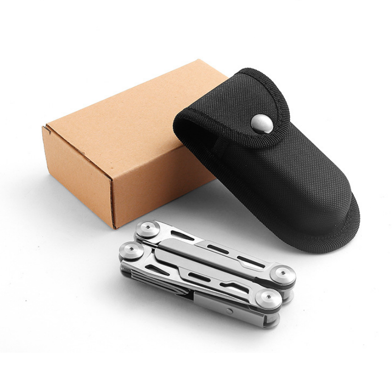 12-in-1-Klappmultitool mit Zange – Kompakter Edelstahl