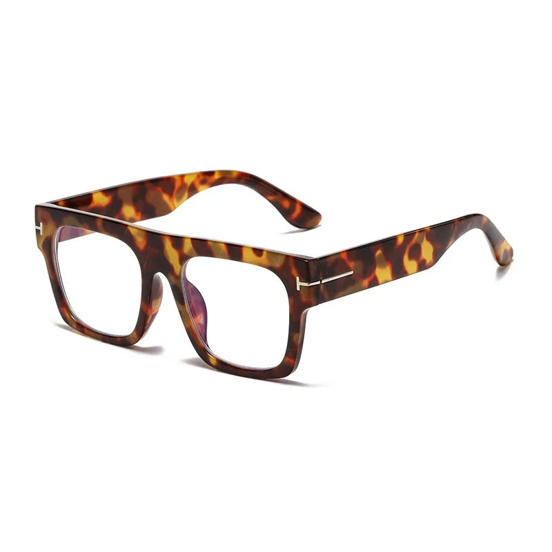 Oversize-Sonnenbrille mit eckigem Rahmen – klassischer Retro-Stil