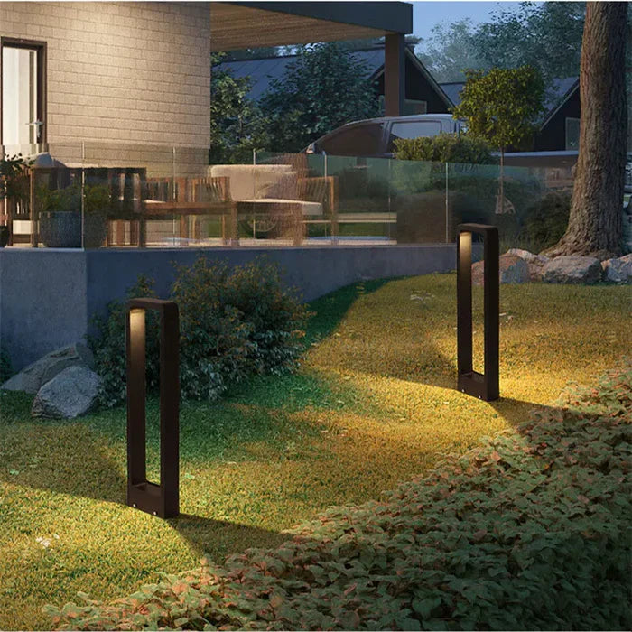 Außen-LED-Pollerleuchte – Wetterfeste Gartenweg-Lampe