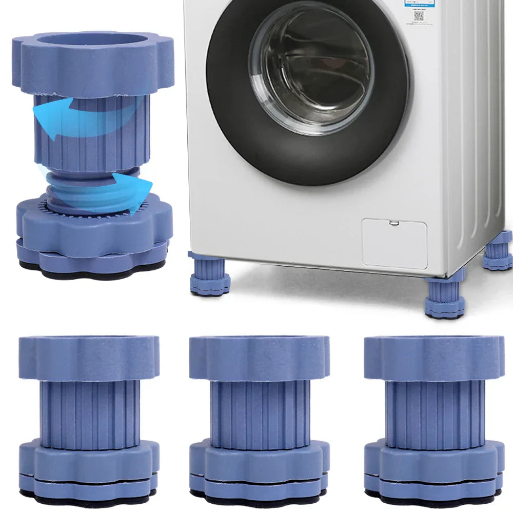Waschmaschinen-Antivibrationsmatten – 4er-Set