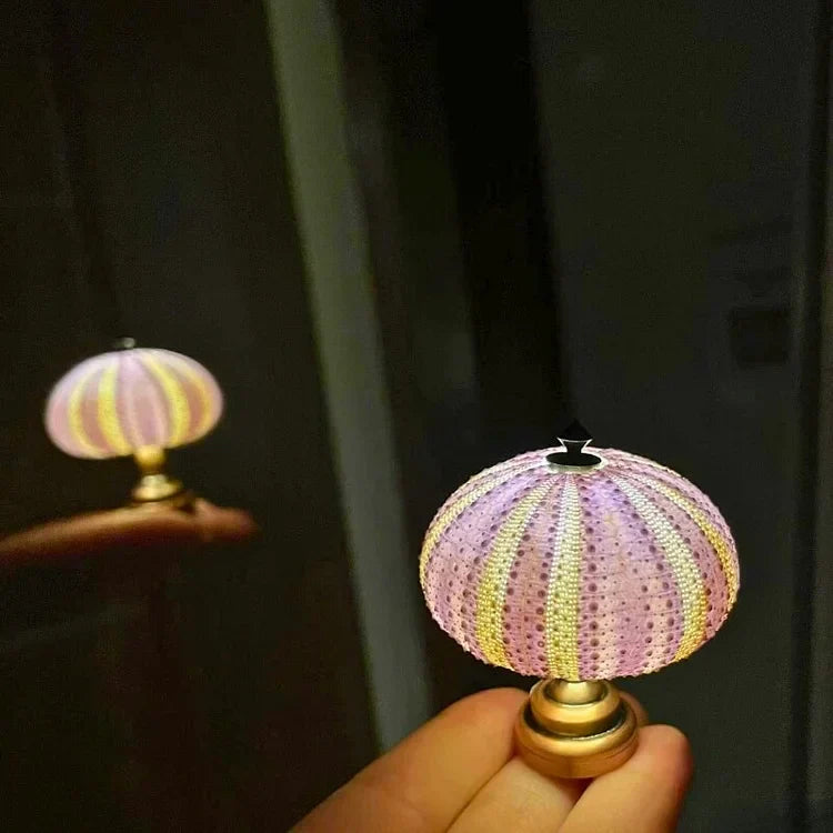 Seeigel-Nachtlampe