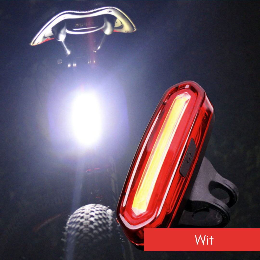 USB-aufladbares Fahrrad-LED-Rücklicht – Weitwinkel-Sichtbarkeit