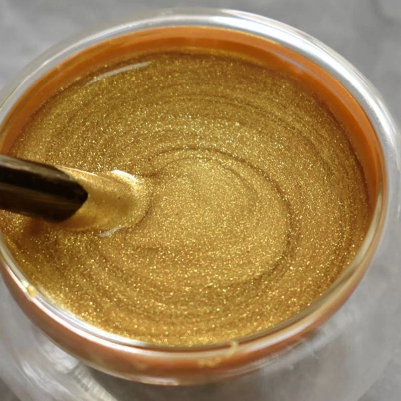 Metallic-Goldfarbe – Wetterbeständig auf Wasserbasis