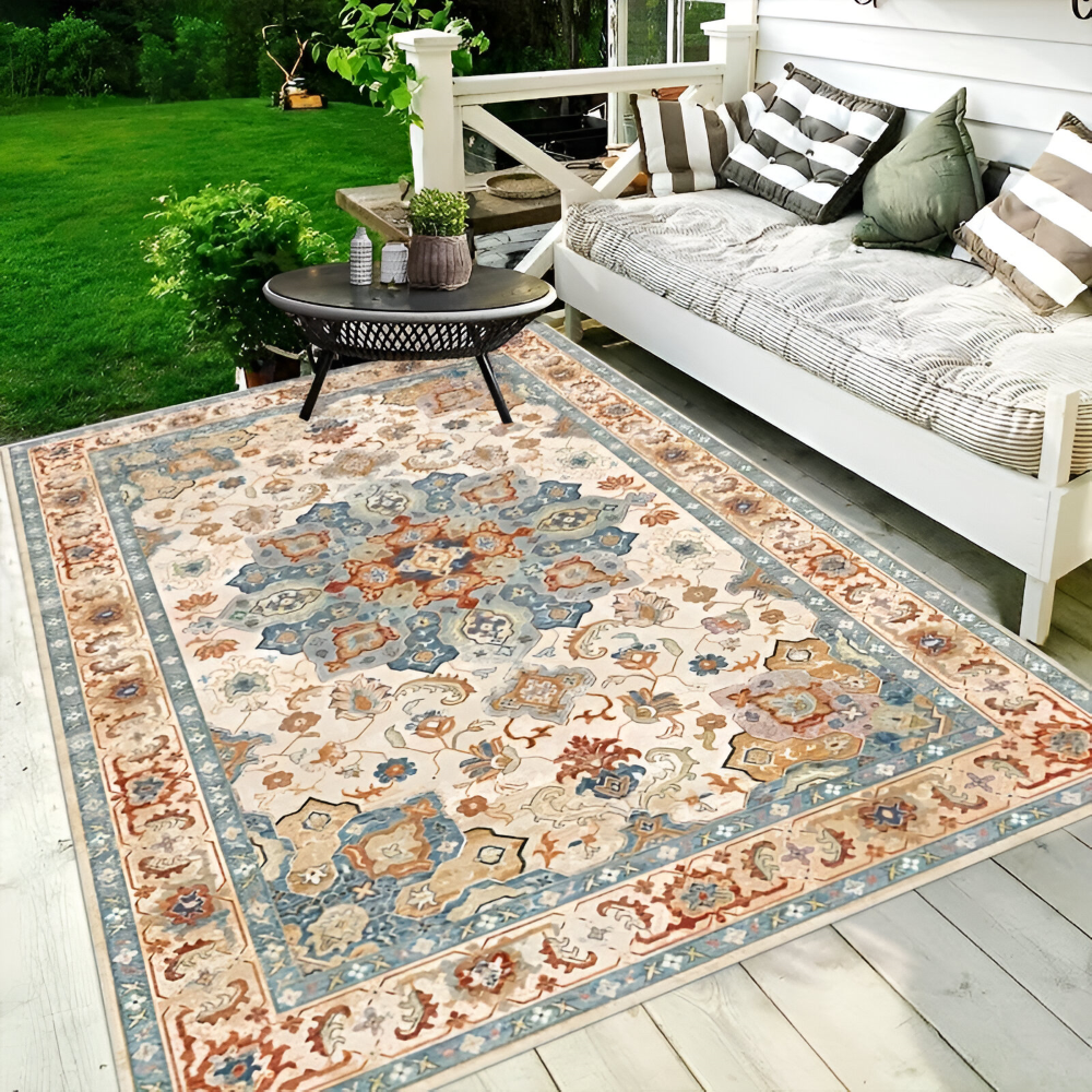 Nordischer Outdoor-Teppich – Rutschfest, für Innen und Außen
