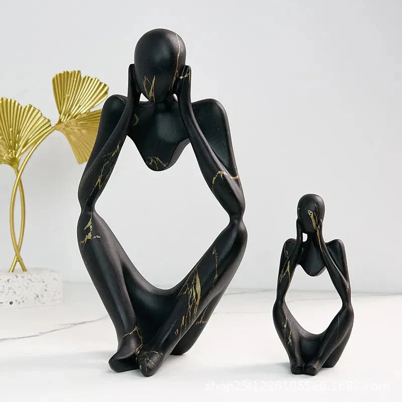 Abstrakte Denker Skulptur