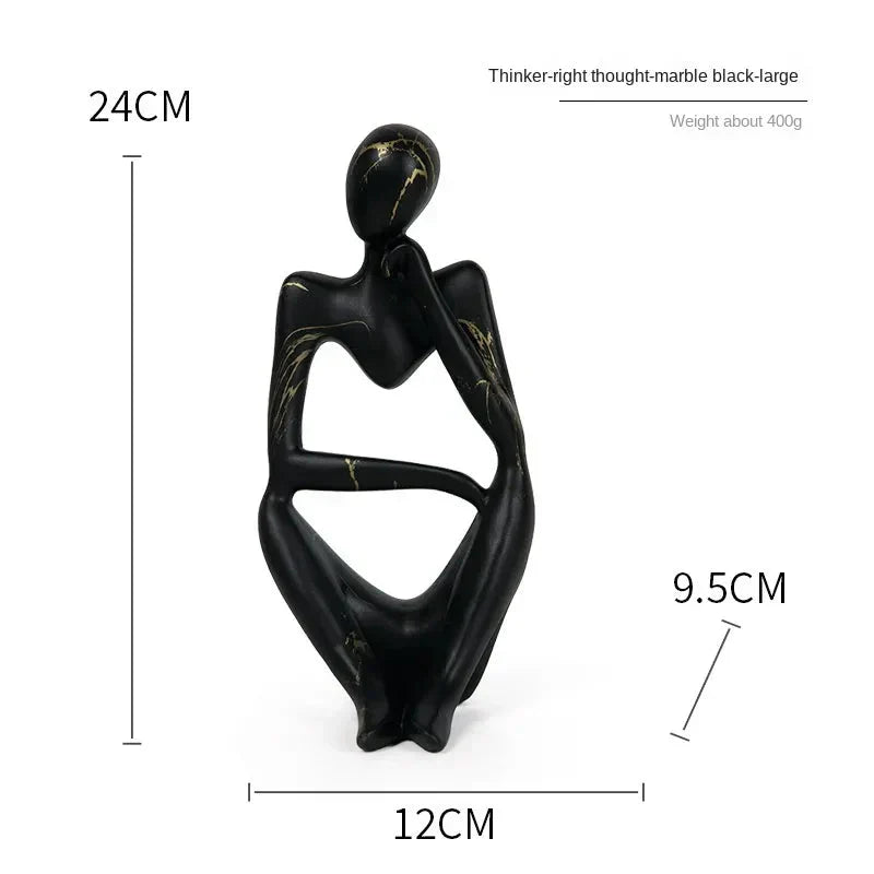 Abstrakte Denker Skulptur