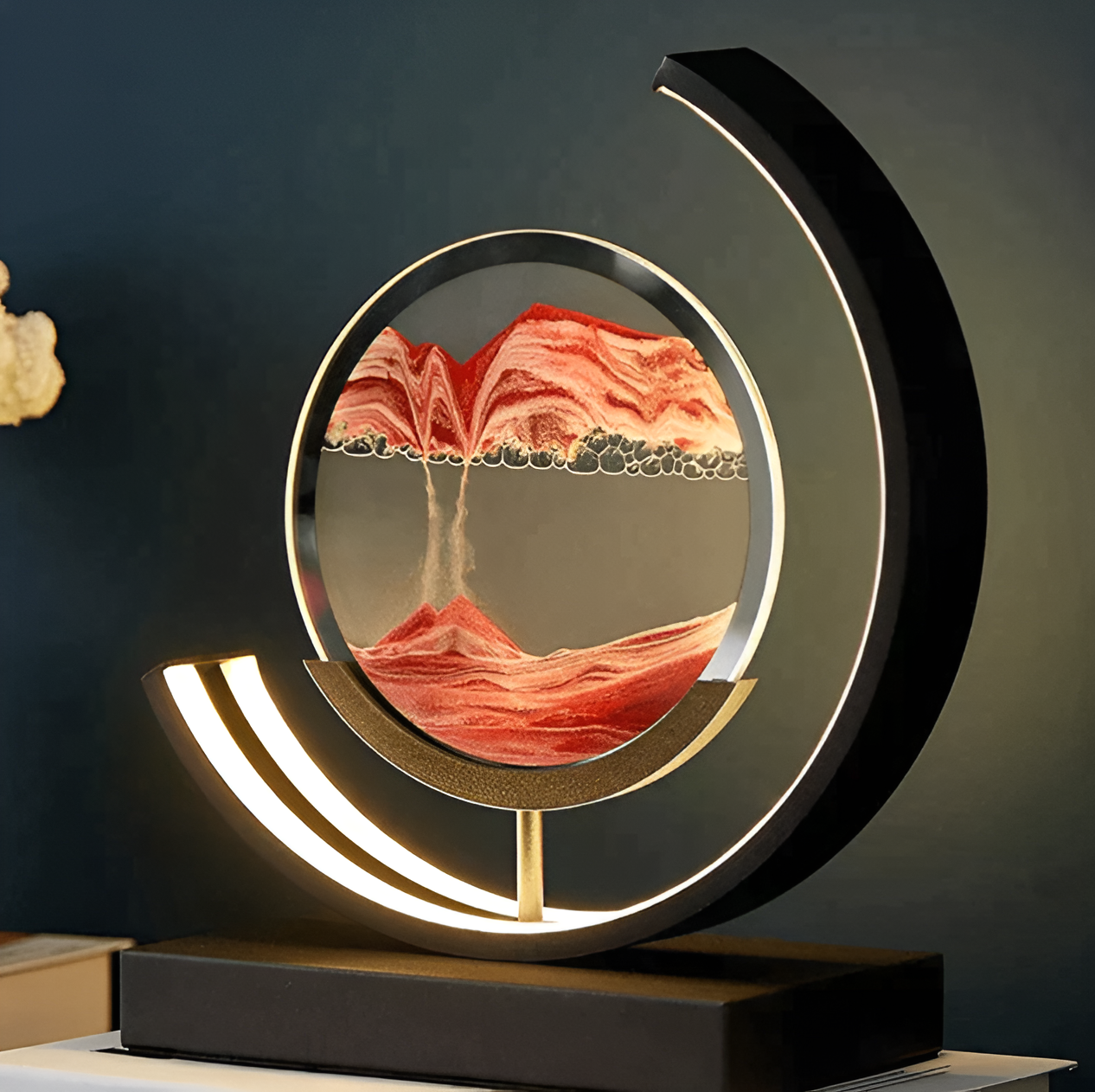 Sand Glow LED-Sandlampe