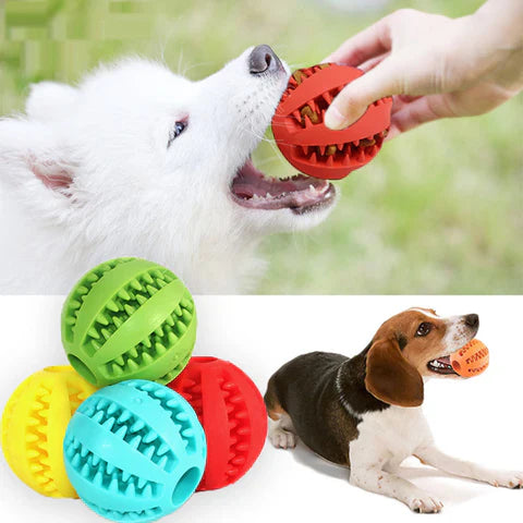 Gummi-Snackball für Hunde – Snacks Befüllen, Stundenlang Spielen
