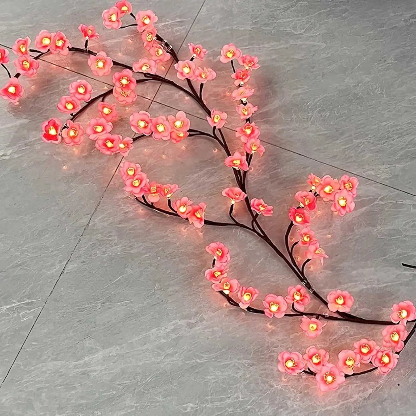 Kirschblüten-Wandleuchte — Sofort atemberaubende, ruhige Raumstimmung