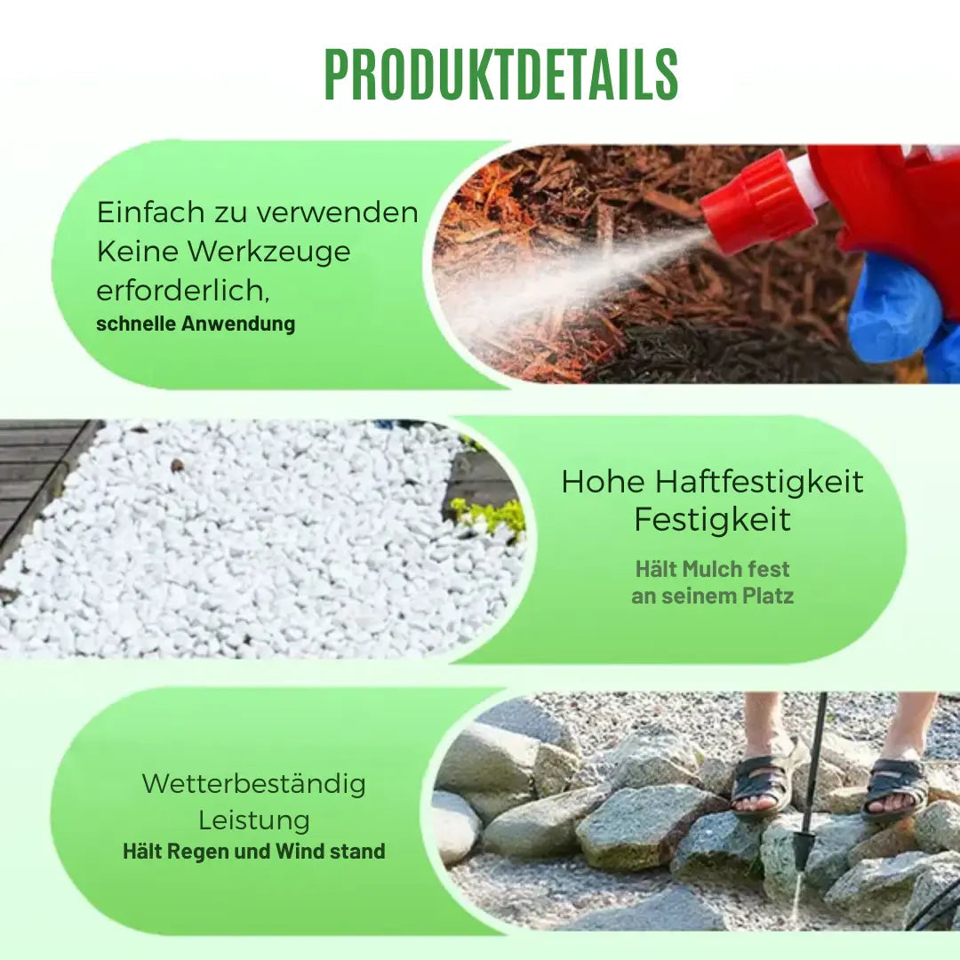 Landschaftskleber — Schnell trocknender, wetterfester Fixativ