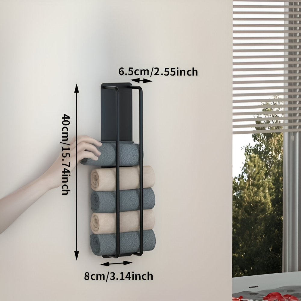 Wandhandtuchhalter – Ordnung im Bad, ohne Platz zu verlieren