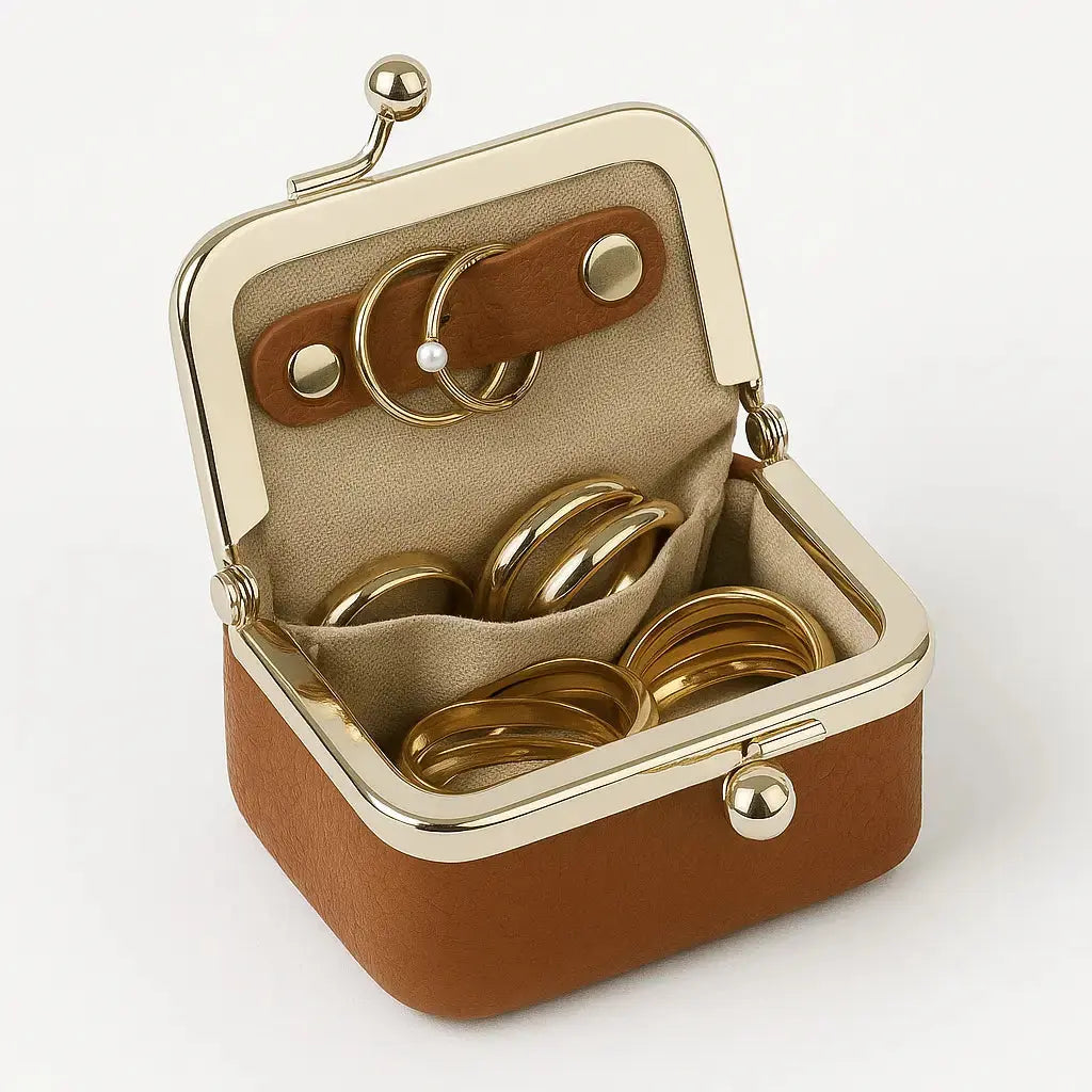 Mini-Schmuckkästchen im Retro-Stil — Niedlich, elegant & perfekt für kleine Schätze