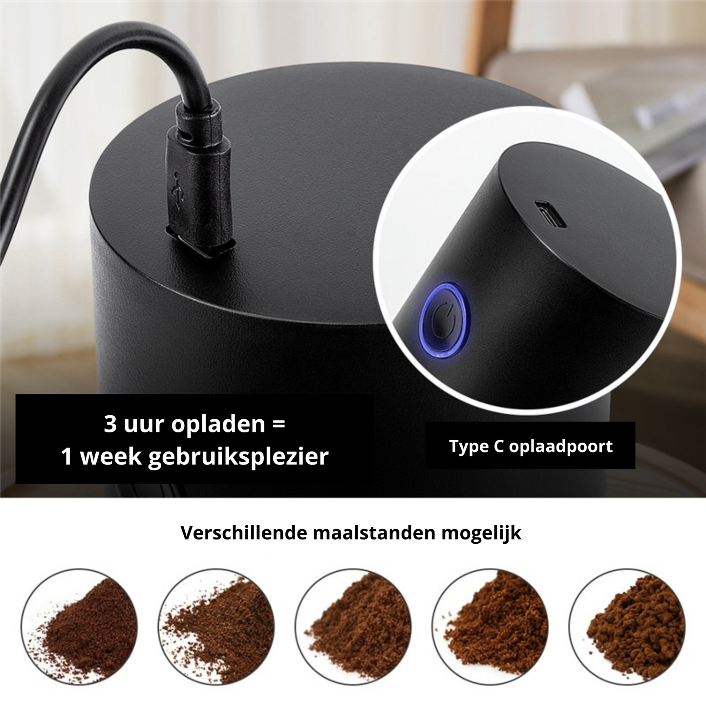 Elektrische Kaffeemühle – Frisch Gemahlener Kaffee Überall