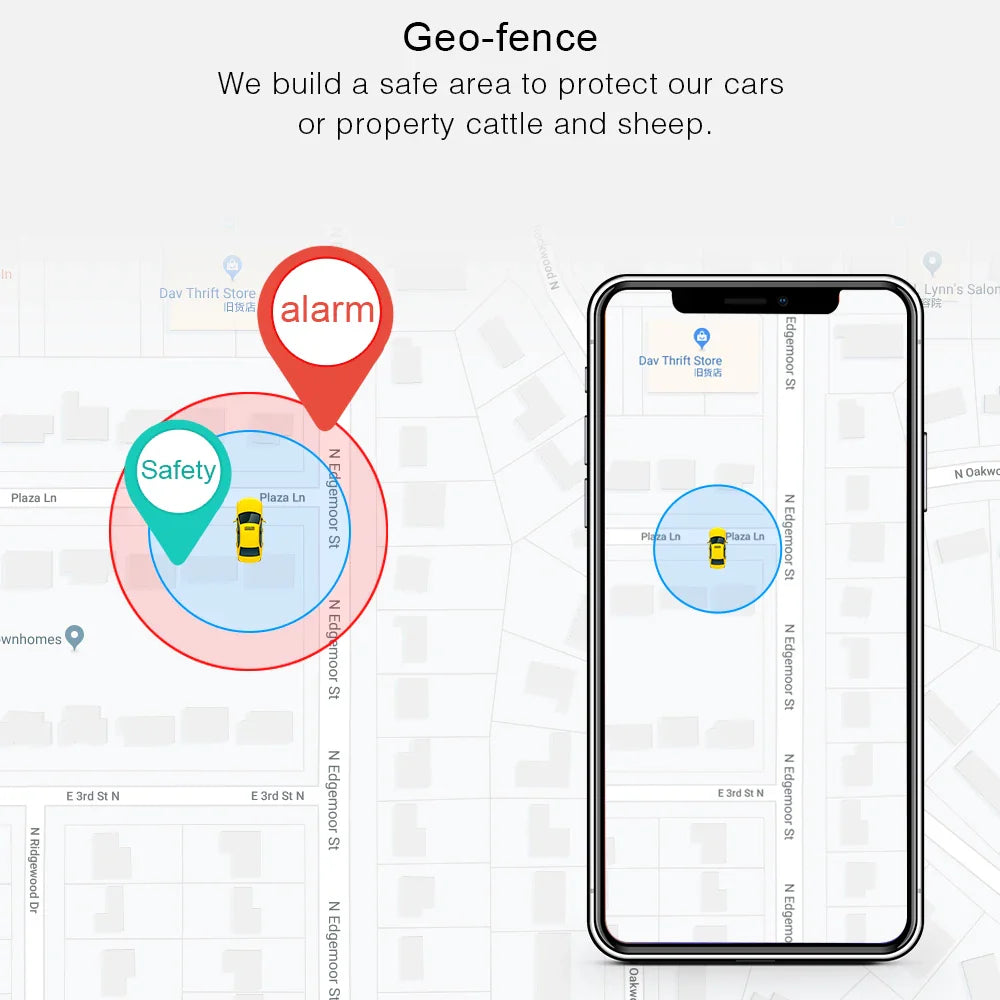 Magnetischer GPS-Tracker mit 5000mAh-Akku – Fahrzeuge in Echtzeit orten