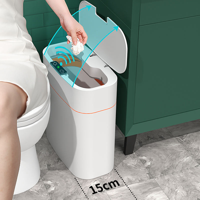 Sensor-Mülleimer mit automatischem Deckel – Immer hygienisch