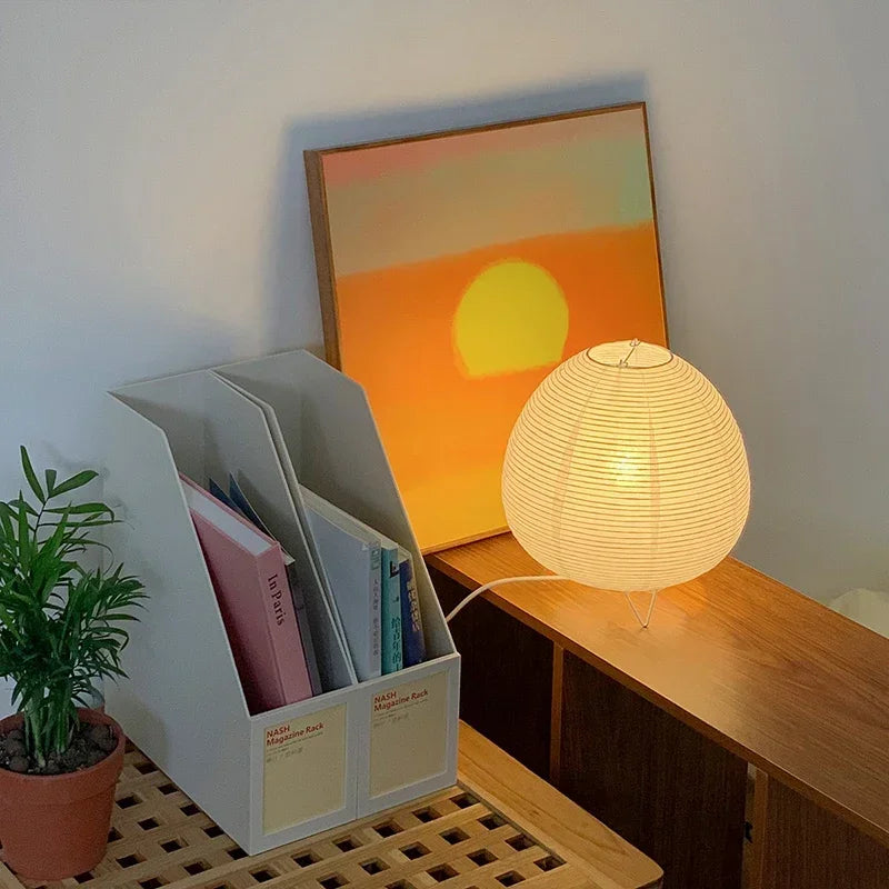 Japanische Reispapierlampe