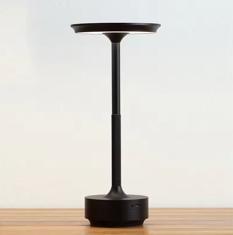 Kabellose LED-Tischlampe mit Touch-Dimmer – Aluminium, IP44