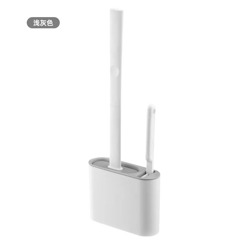 Silikon-Toilettenbürste mit Wandhalterung – Hygienisch und leicht zu reinigen