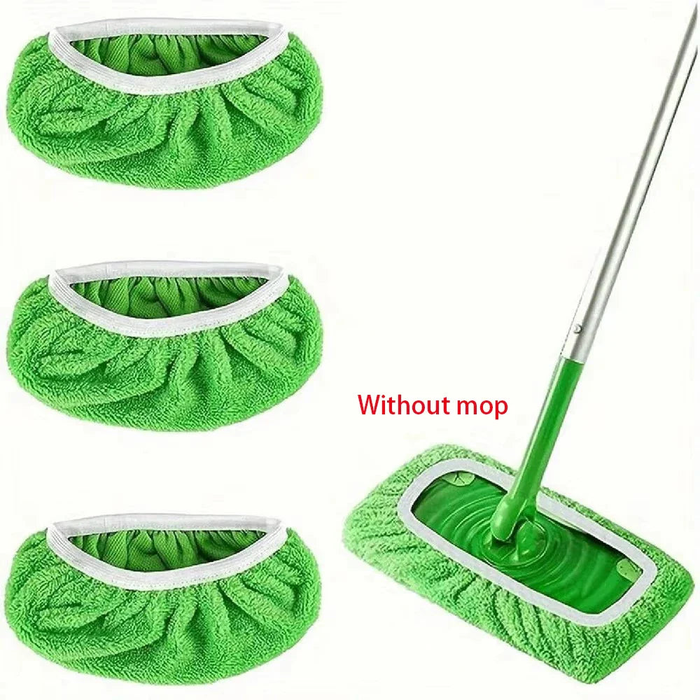 Mikrofaser-Mopp-Pads – Wiederverwendbar & Maschinenwaschbar (6er-Set)