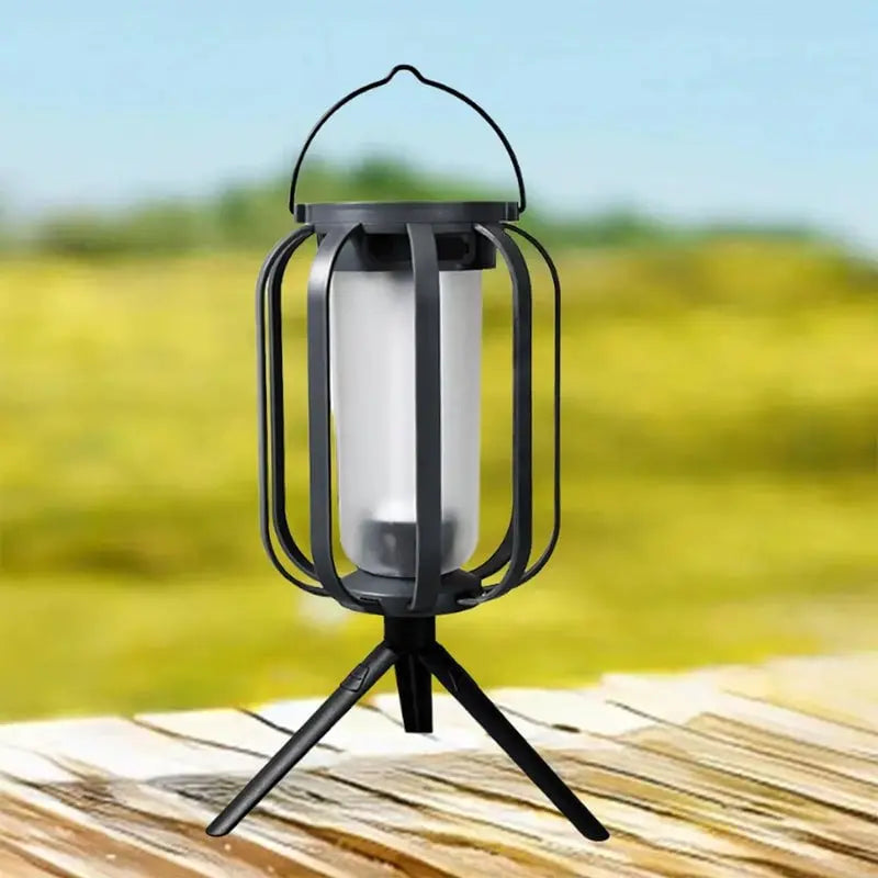 Solar Laterne mit 4 Einstellungen – Ideal für Camping & Gartenpartys