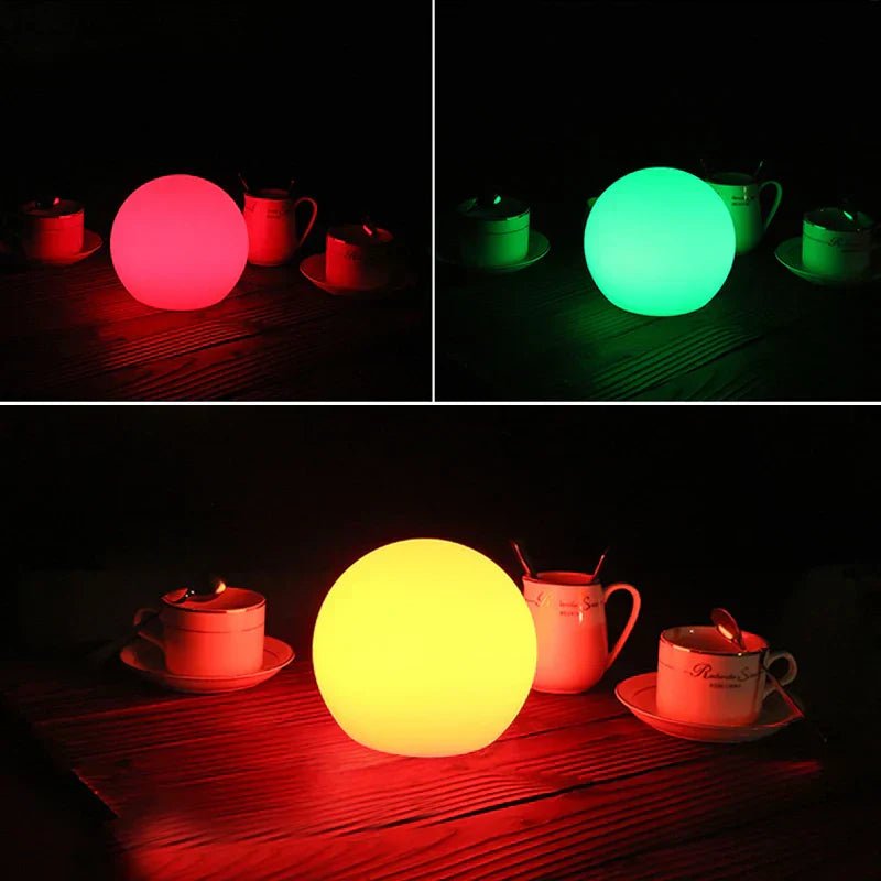 LED-Kugellampe mit 16 Farben und Fernbedienung