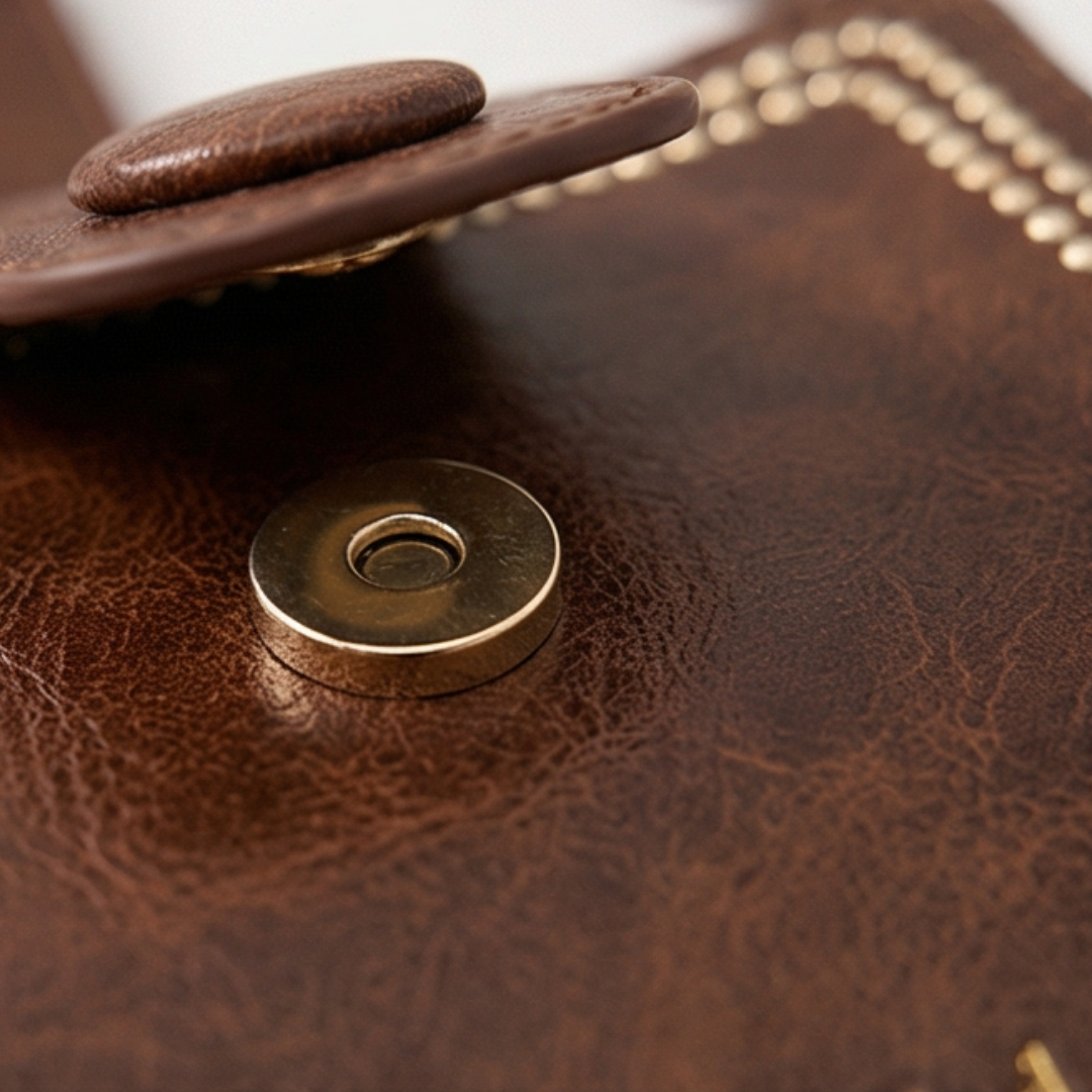 Vintage Crossbody-Beuteltasche mit gewebtem Kunsthandwerk-Träger