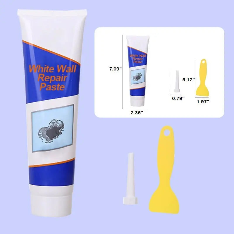 Wand-Reparaturspachtel – Füllt Risse, Löcher & Kratzer – 200 g (2 Stück)
