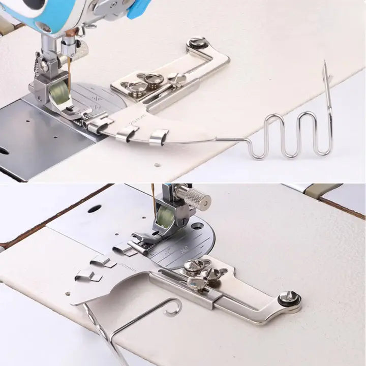Double Fold Binder Tape Folder for Industrial Sewing Machines – 20–36 mm