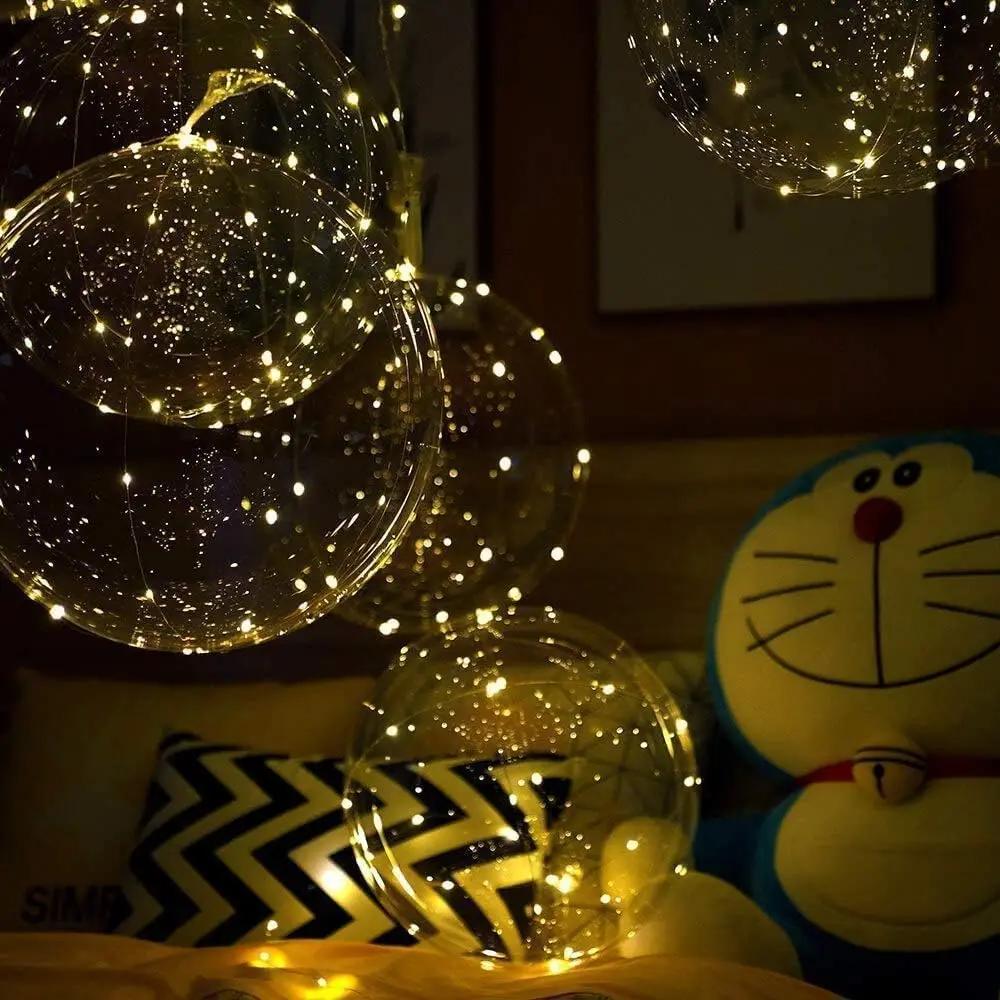 LED-Ballon-Set mit 10 Stück – Warmes Leuchten für jeden Anlass