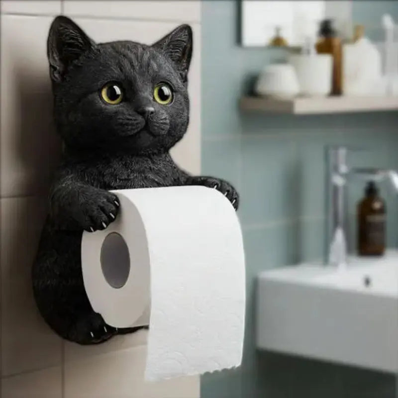 Katzen-Toilettenpapierhalter