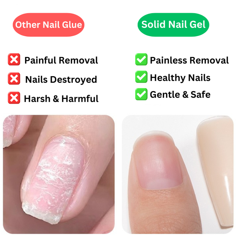 Nagelkleber-Gel – Starker Halt für Press-On- & Kunstnägel