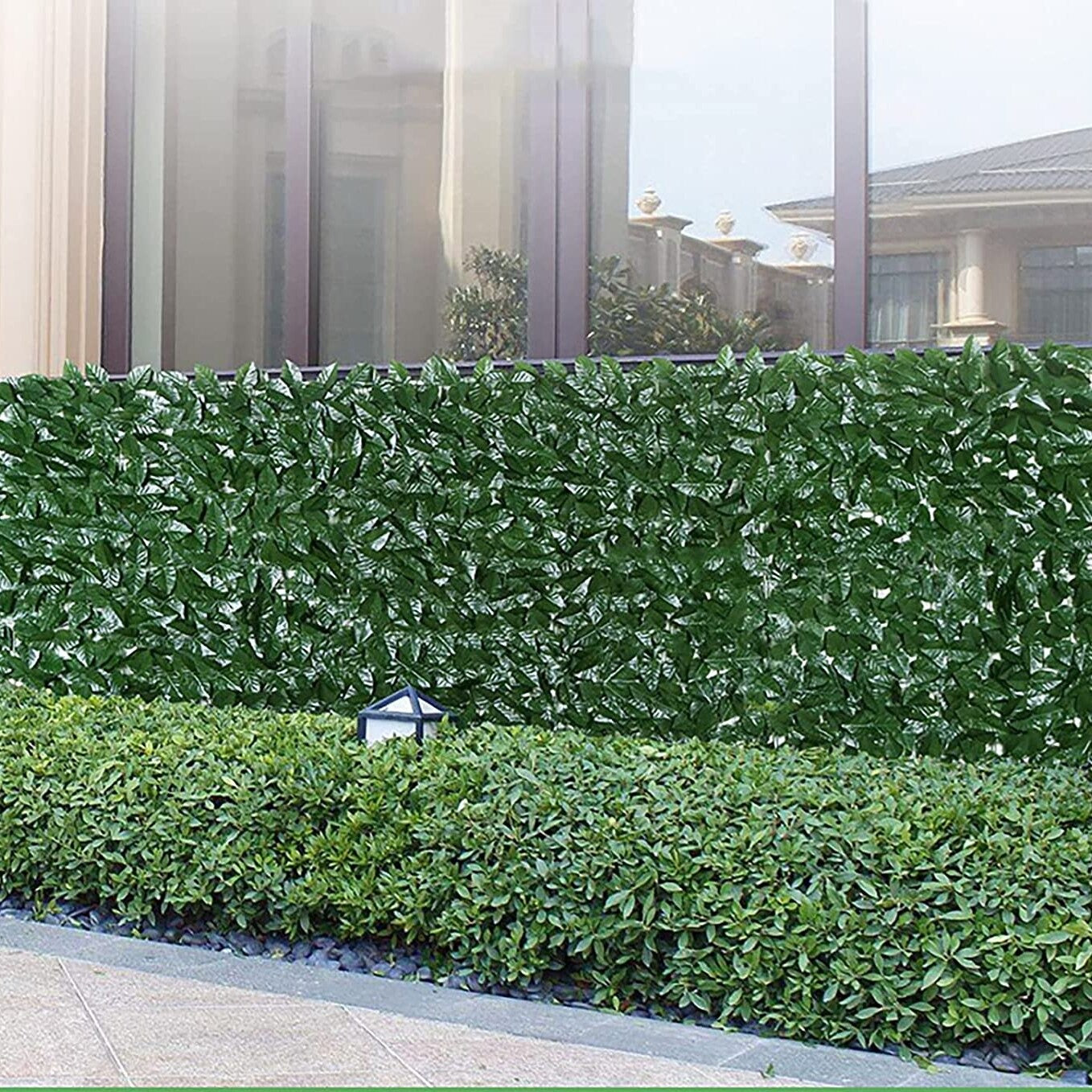 Künstlicher Blätter-Sichtschutz – Wetterfeste Gartenverkleidung
