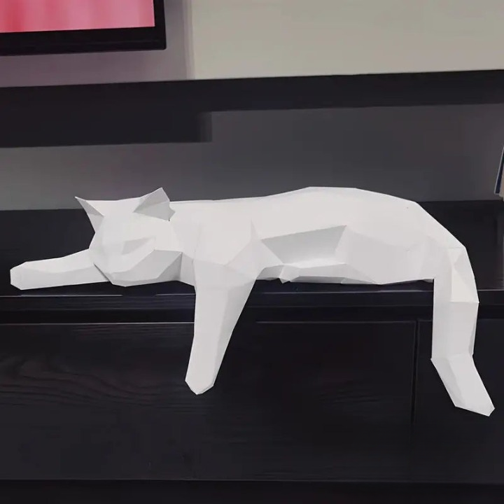 Moderne Katzenfigur