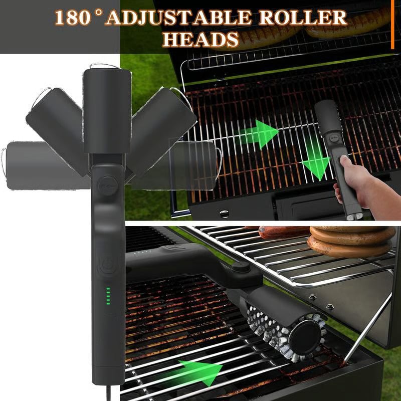 Elektrische Grillbürste Wiederaufladbar – Schnelle Reinigung