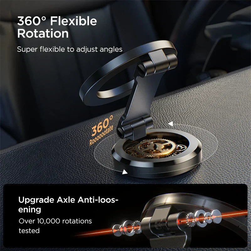 Magnetischer Auto-Handyhalter mit 360°-Drehfunktion