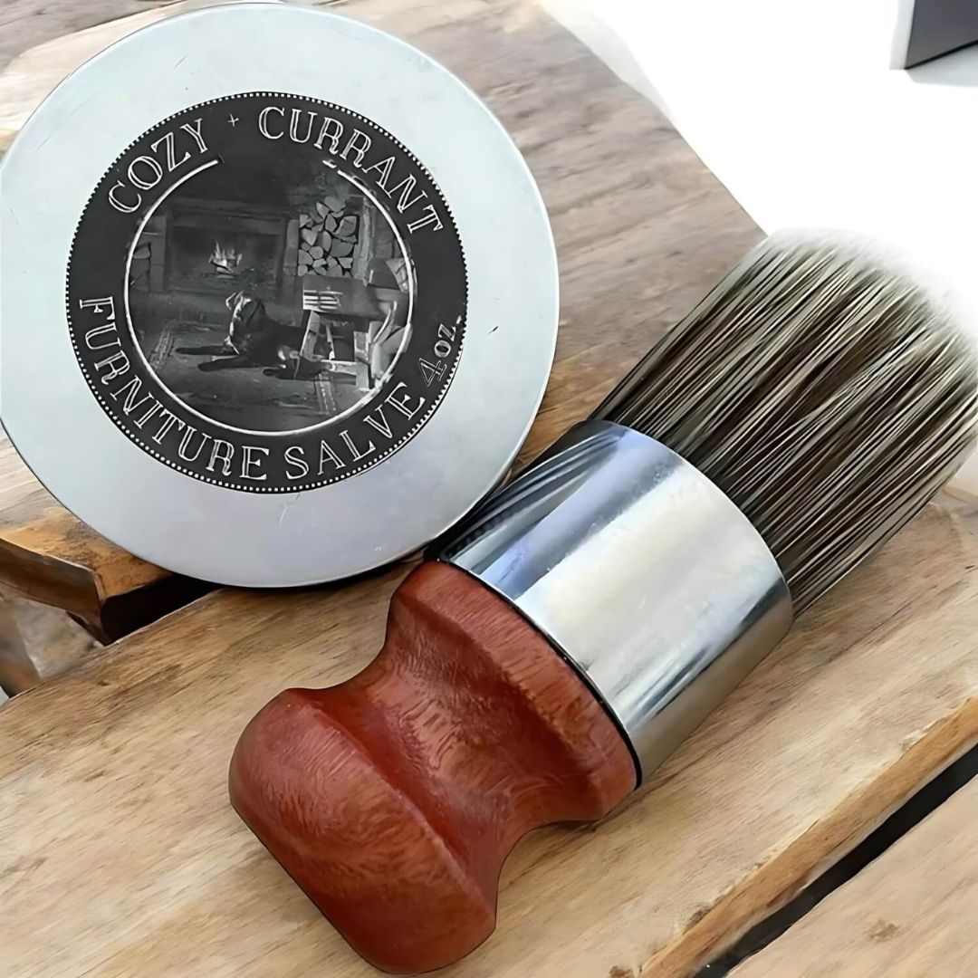 Lederpflegebalsam mit Applikatorbürste – Glanz erneuern und Risse verhindern