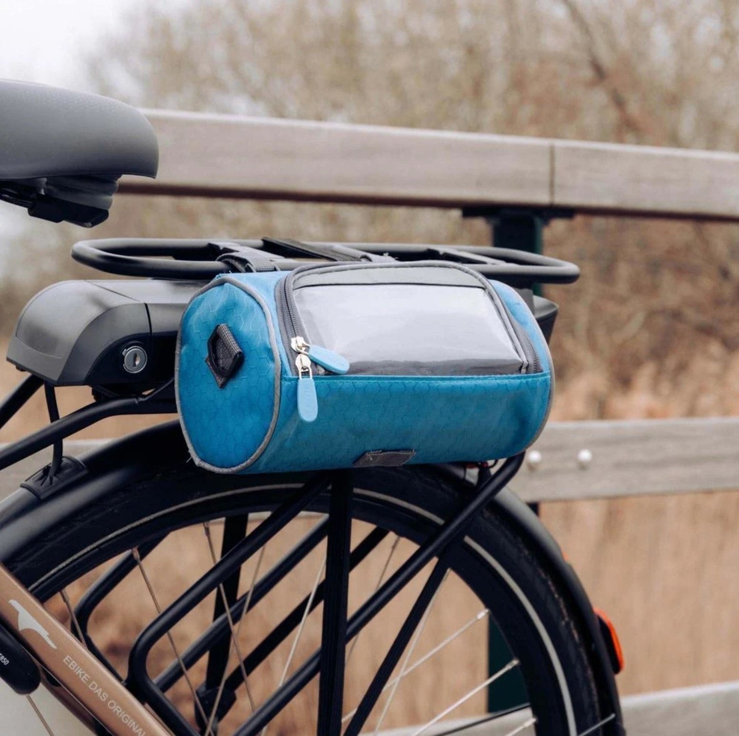 Fahrrad-Lenkertasche mit Touchscreen-Fenster – Navigieren ohne Hände