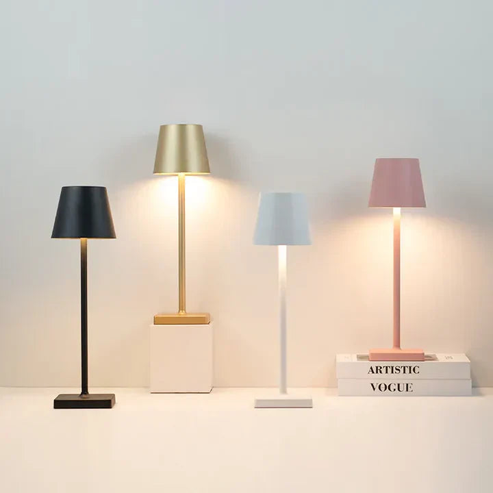 Kabellose LED-Tischlampe mit Touch-Dimmer – ohne Kabel, pure Atmosphäre