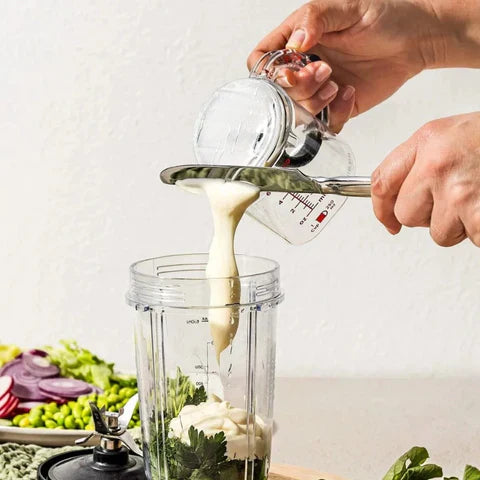 Messbecher 250 ml – Transparenter Messbecher mit Skala